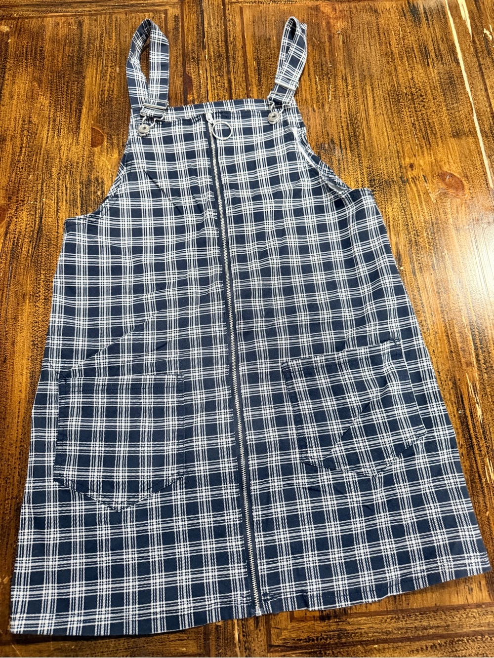 Divided jumper dress overall